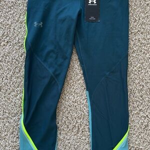 Under Armour Blue and Green Leggings
